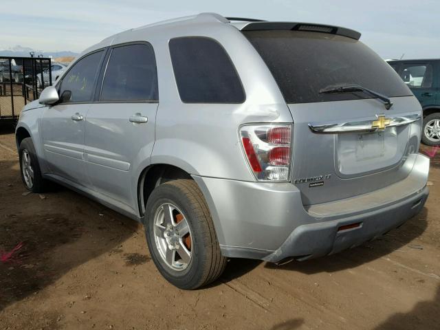 2CNDL63F766002030 - 2006 CHEVROLET EQUINOX LT SILVER photo 3