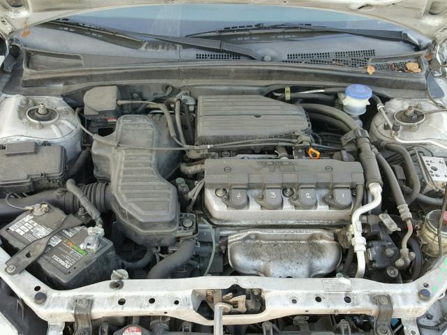 2HGES26794H564104 - 2004 HONDA CIVIC EX SILVER photo 7