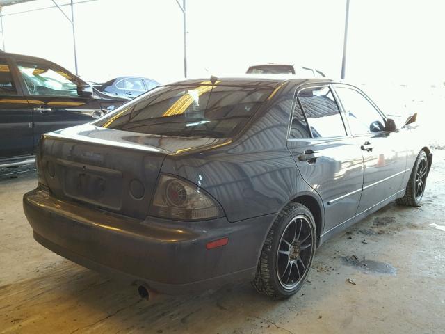 JTHBD182510013027 - 2001 LEXUS IS 300 CHARCOAL photo 4