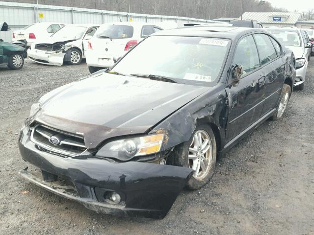 4S3BL626557219023 - 2005 SUBARU LEGACY 2.5 BLACK photo 2