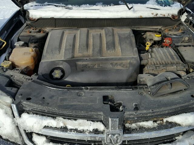 1B3LC56R48N602892 - 2008 DODGE AVENGER SX BLUE photo 7