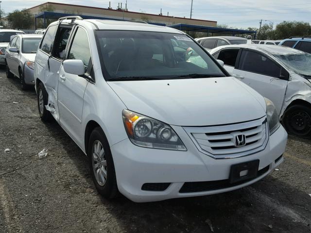 5FNRL38759B401138 - 2009 HONDA ODYSSEY EX WHITE photo 1