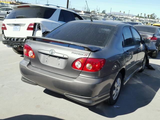 1NXBR32E88Z038049 - 2008 TOYOTA COROLLA CE CHARCOAL photo 4