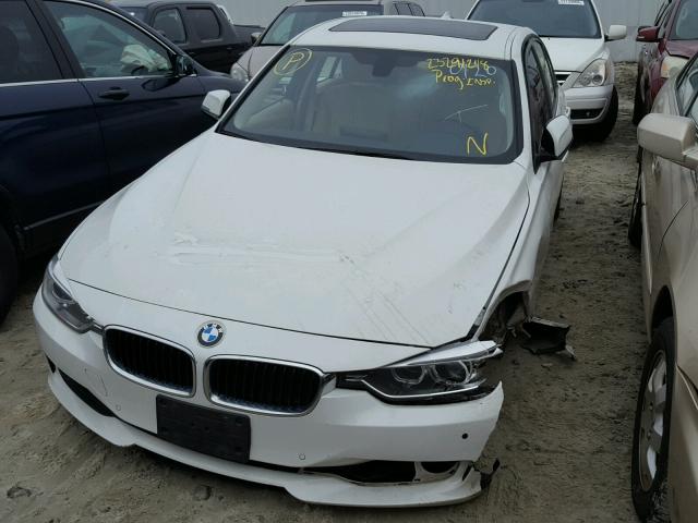 WBA3C3C58EPV90120 - 2014 BMW 320 I WHITE photo 2