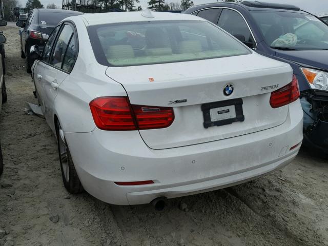 WBA3C3C58EPV90120 - 2014 BMW 320 I WHITE photo 3