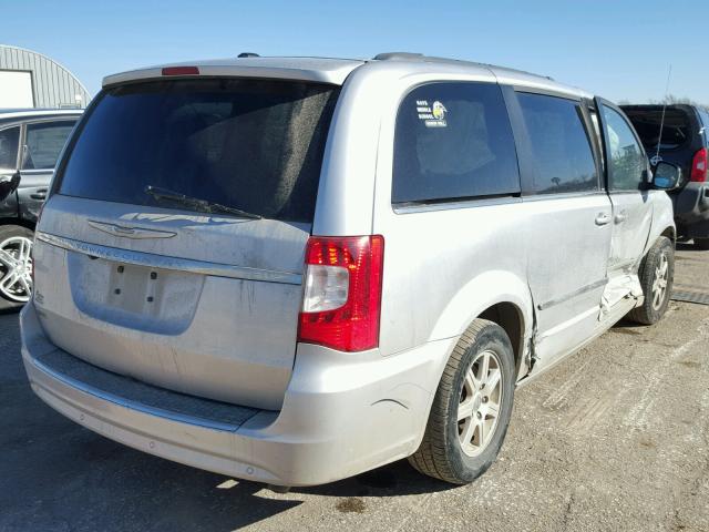 2C4RC1CG8CR156259 - 2012 CHRYSLER TOWN & COU SILVER photo 4