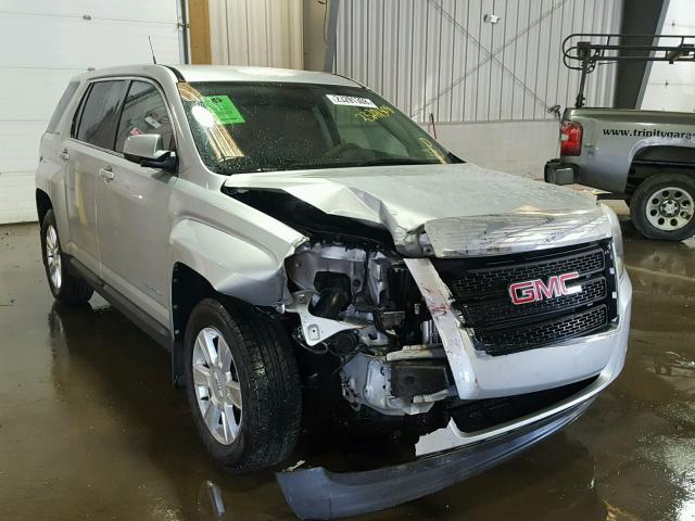 2GKALMEK3C6111414 - 2012 GMC TERRAIN SL SILVER photo 1