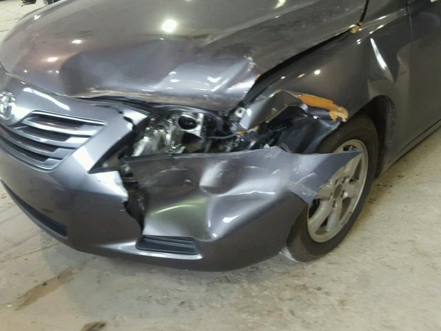 4T4BE46KX7R007519 - 2007 TOYOTA CAMRY NEW GRAY photo 9