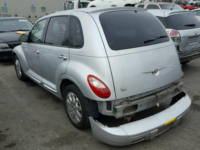 3A8FY48B78T192234 - 2008 CHRYSLER PT CRUISER SILVER photo 3