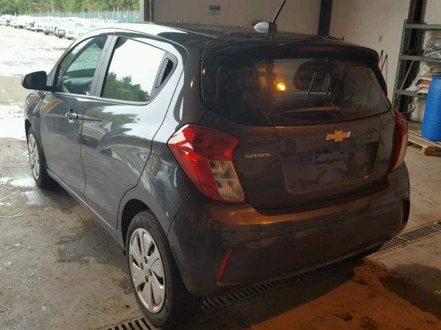 KL8CB6SA4HC755168 - 2017 CHEVROLET SPARK LS GRAY photo 3