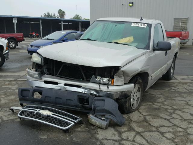 3GCEC14V56G146407 - 2006 CHEVROLET SILVERADO TAN photo 2