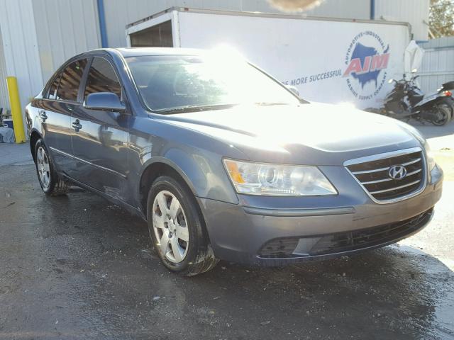 5NPET46C19H562155 - 2009 HYUNDAI SONATA GLS BLUE photo 1