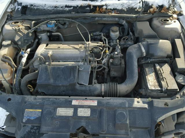 1G1JC52F437322400 - 2003 CHEVROLET CAVALIER TAN photo 7