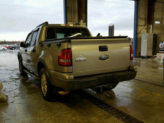 1FMEU31E98UA08832 - 2008 FORD EXPLORER S GRAY photo 3