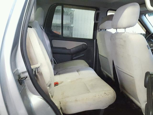 1FMEU31E98UA08832 - 2008 FORD EXPLORER S GRAY photo 6