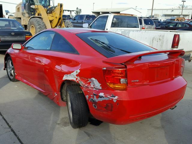 JTDDY32T130068427 - 2003 TOYOTA CELICA GT- RED photo 3