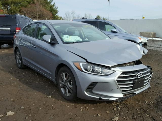 5NPD84LFXHH040683 - 2017 HYUNDAI ELANTRA SE GRAY photo 1