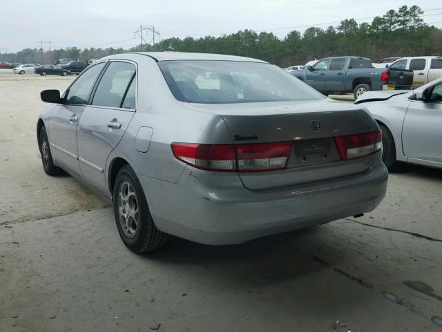 3HGCM56394G710811 - 2004 HONDA ACCORD LX SILVER photo 3