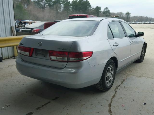 3HGCM56394G710811 - 2004 HONDA ACCORD LX SILVER photo 4