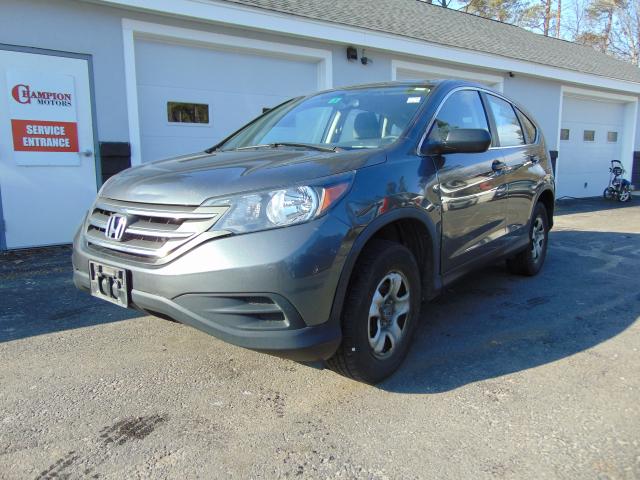 2HKRM4H37CH602550 - 2012 HONDA CR-V LX GRAY photo 1