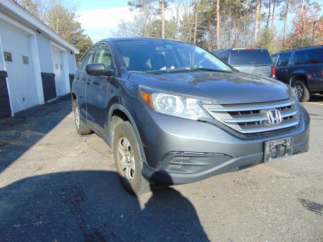 2HKRM4H37CH602550 - 2012 HONDA CR-V LX GRAY photo 2