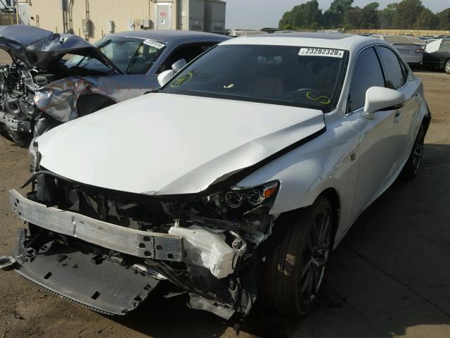 JTHBA1D21G5018204 - 2016 LEXUS IS 200T WHITE photo 2