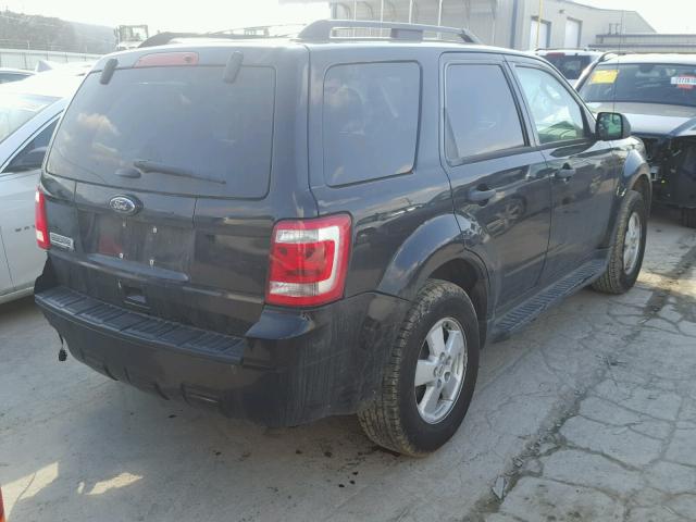 1FMCU9D72CKB84617 - 2012 FORD ESCAPE XLT BLACK photo 4