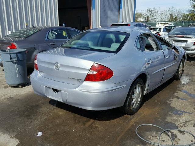 2G4WD582X61157383 - 2006 BUICK LACROSSE C SILVER photo 4