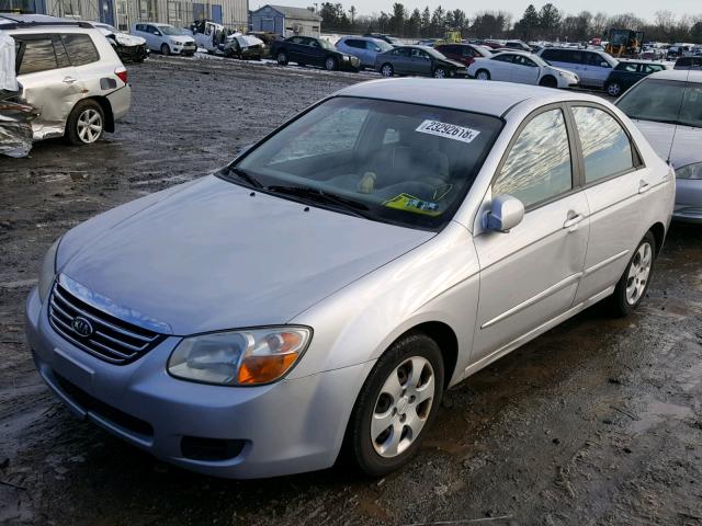 KNAFE122975410855 - 2007 KIA SPECTRA EX SILVER photo 2