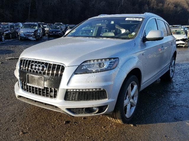 WA1DGAFE5CD003733 - 2012 AUDI Q7 PRESTIG SILVER photo 2