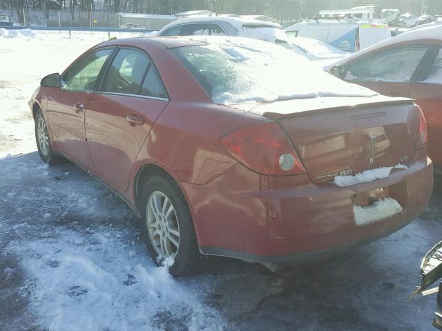 1G2ZG558564113253 - 2006 PONTIAC G6 SE1 RED photo 3