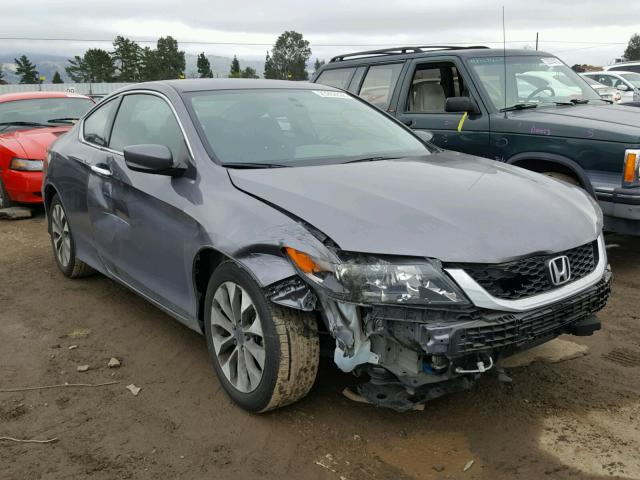 1HGCT1B37EA008973 - 2014 HONDA ACCORD LX- GRAY photo 1