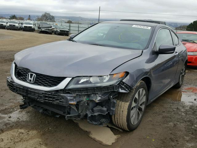 1HGCT1B37EA008973 - 2014 HONDA ACCORD LX- GRAY photo 2