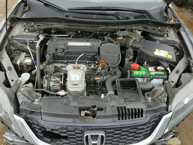 1HGCT1B37EA008973 - 2014 HONDA ACCORD LX- GRAY photo 7