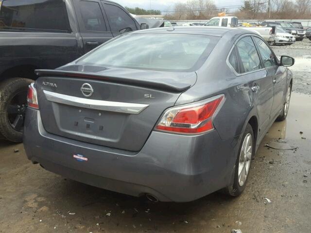 1N4AL3AP3FN869167 - 2015 NISSAN ALTIMA 2.5 GRAY photo 4