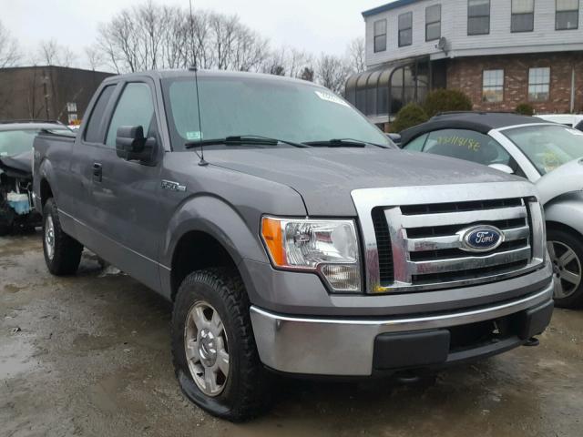 1FTEX1E8XAFA59075 - 2010 FORD F150 SUPER GRAY photo 1