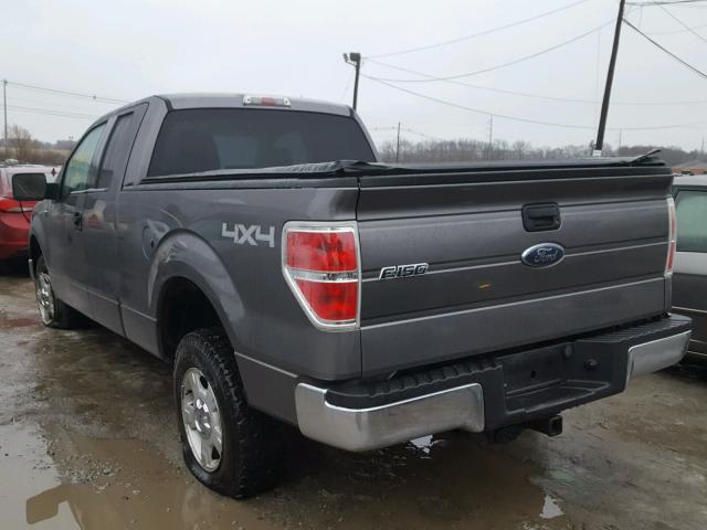 1FTEX1E8XAFA59075 - 2010 FORD F150 SUPER GRAY photo 3