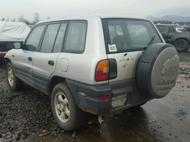 JT3GP10V9V7023193 - 1997 TOYOTA RAV4 SILVER photo 3