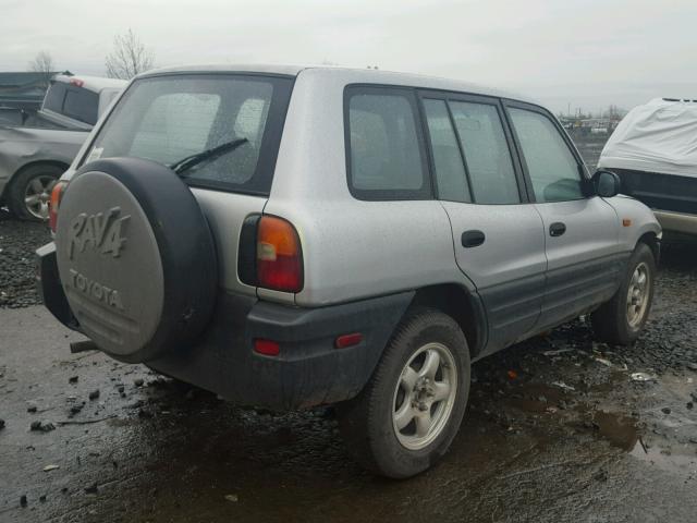 JT3GP10V9V7023193 - 1997 TOYOTA RAV4 SILVER photo 4