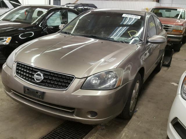 1N4AL11E55N922159 - 2005 NISSAN ALTIMA S SILVER photo 2