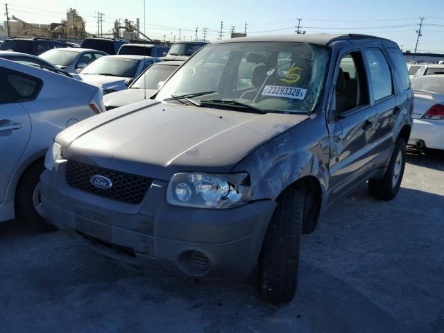 1FMYU02Z96KB35411 - 2006 FORD ESCAPE XLS GRAY photo 2