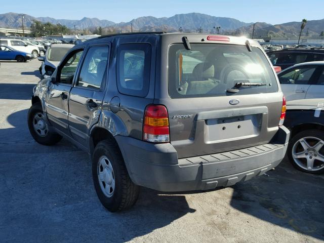 1FMYU02Z96KB35411 - 2006 FORD ESCAPE XLS GRAY photo 3