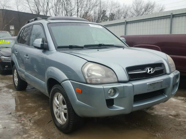 KM8JN72D46U416872 - 2006 HYUNDAI TUCSON GLS BLUE photo 1