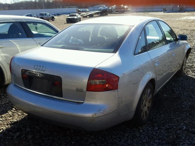 WAUEH64B31N162137 - 2001 AUDI A6 2.8 QUA GRAY photo 4