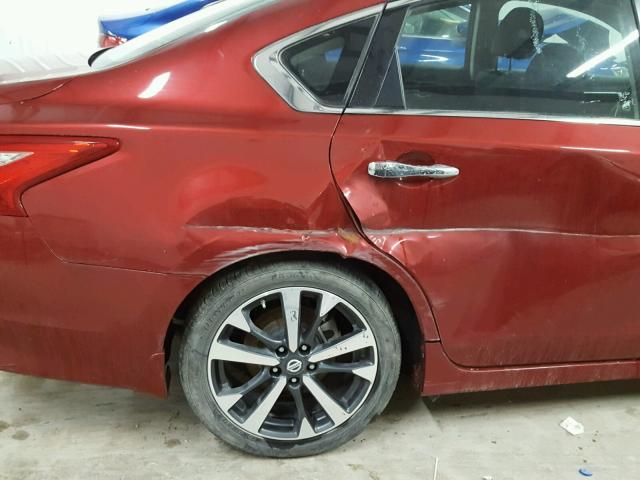 1N4AL3AP0GC185612 - 2016 NISSAN ALTIMA 2.5 RED photo 9