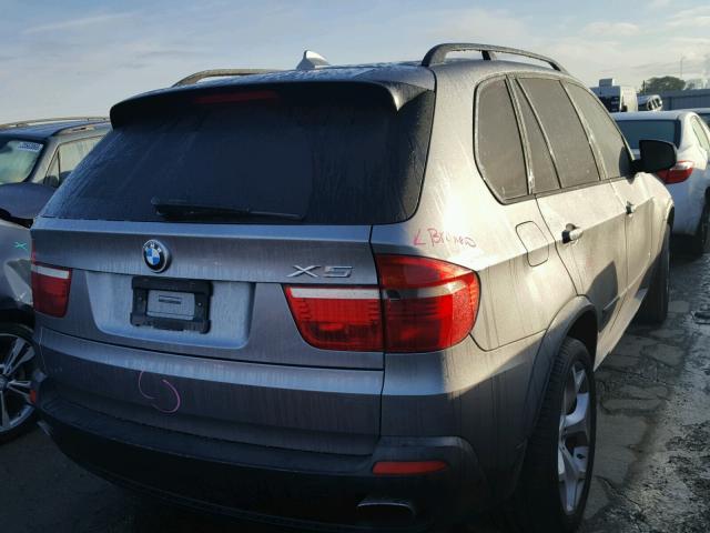 4USFE835X7LY66793 - 2007 BMW X5 4.8I SILVER photo 4