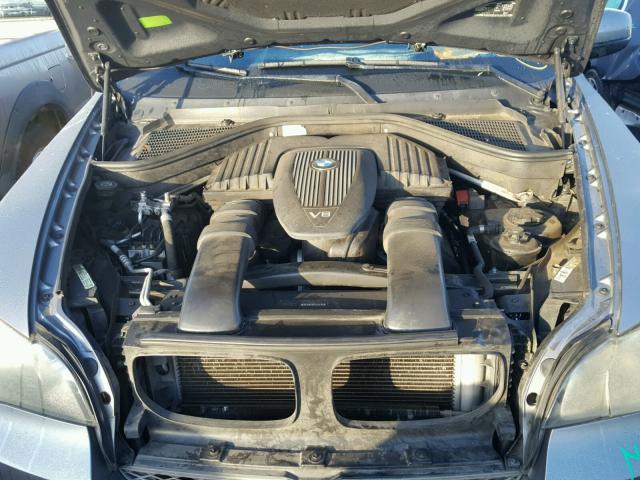 4USFE835X7LY66793 - 2007 BMW X5 4.8I SILVER photo 7