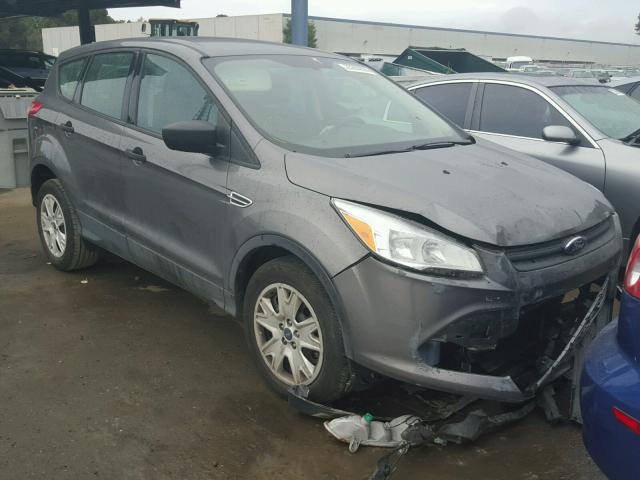 1FMCU0F77EUA31411 - 2014 FORD ESCAPE S GRAY photo 1