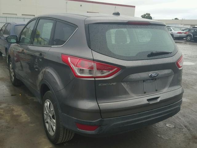 1FMCU0F77EUA31411 - 2014 FORD ESCAPE S GRAY photo 3