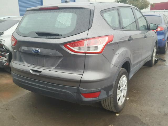 1FMCU0F77EUA31411 - 2014 FORD ESCAPE S GRAY photo 4